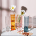 Vase de fleurs de plante en verre pour décoration intérieure